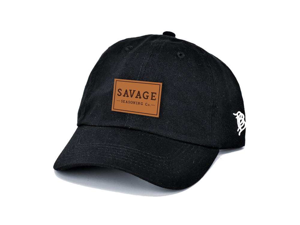 Branded Bills - Savage Logo Badge Black DAD Hat