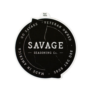 Savage Circle Sticker - California