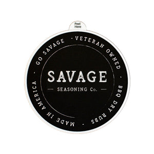 Savage Circle Sticker
