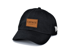 Branded Bills - Savage Logo Badge Black DAD Hat