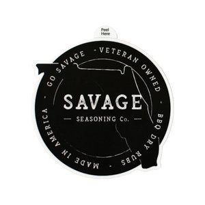 Savage Circle Sticker - Florida