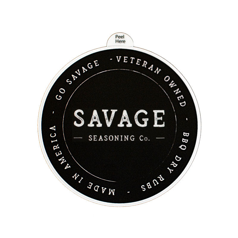 Savage Circle Sticker